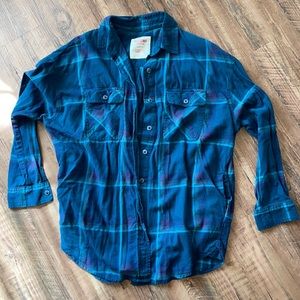 Target Oversized Flannel Sz. S